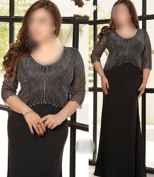 عکس لباس مجلسی جدید زنانه سایز بزرگ