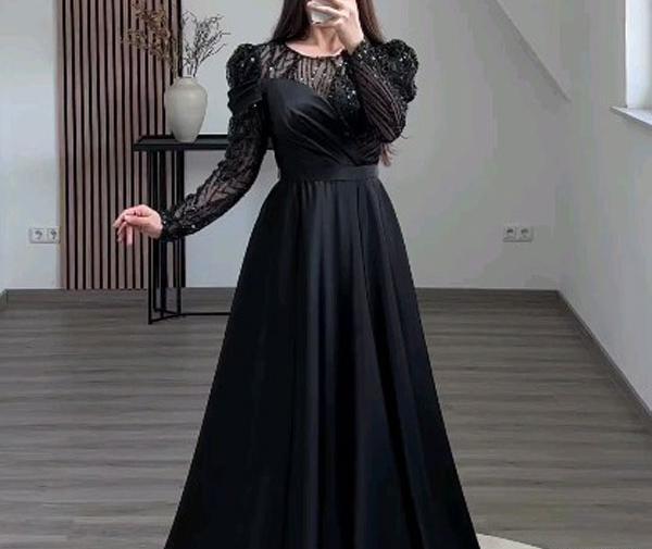 عکس لباس مجلسی پوشیده بلند اینستاگرام