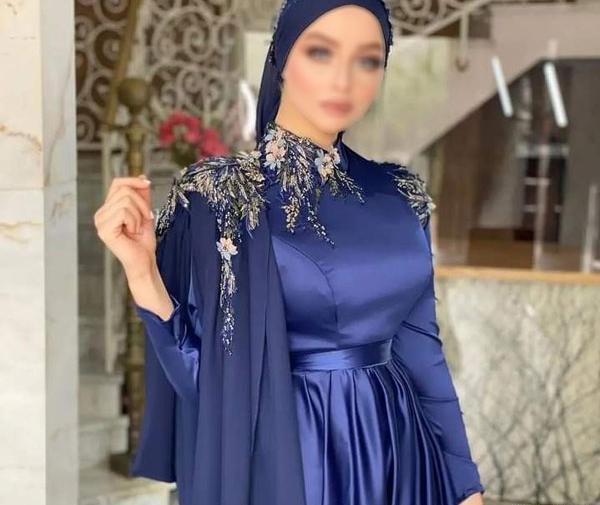 عکس لباس مجلسی پوشیده بلند اینستاگرام