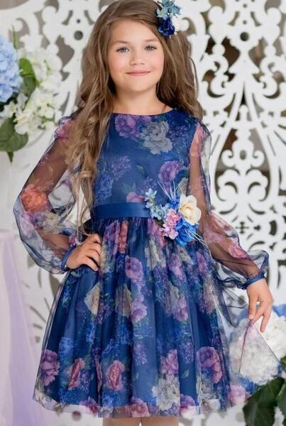 عکس لباس مجلسی بلند دخترانه ۱۲ ساله