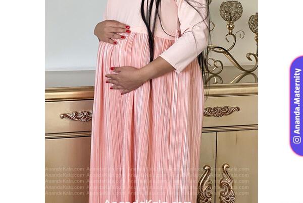 عکس لباس مجلسی بارداری ساده و شیک