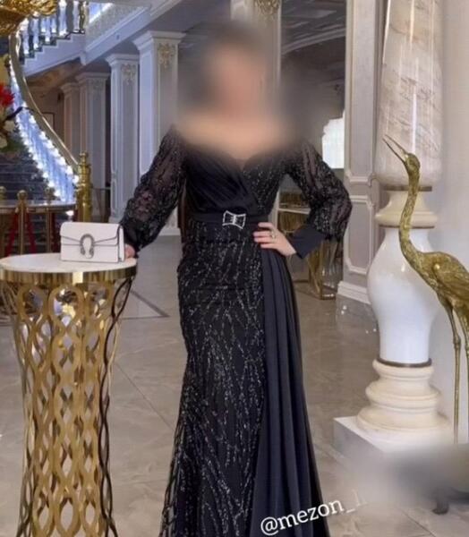 عکس لباس مجلسی ایرانی کوتاه