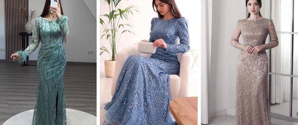 عکس گیپور جدیدترین مدل لباس مجلسی زنانه 2019