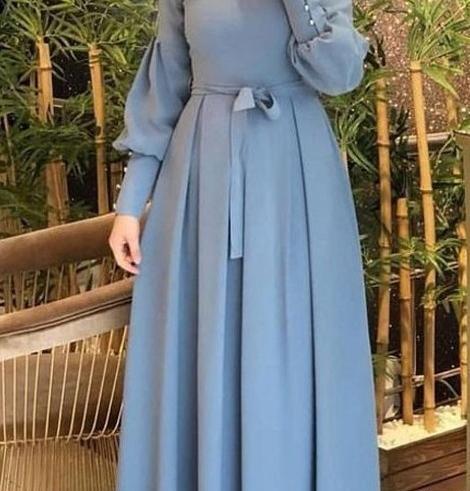 عکس لباس مجلسی ساده بلند زنانه