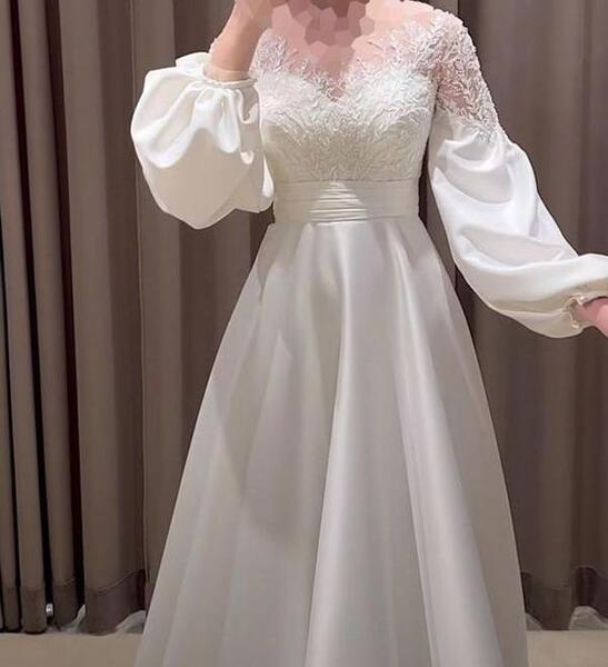 عکس لباس مجلسی ساده بلند زنانه