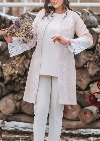 عکس مدل مانتو برای عقد محضری ایرانی