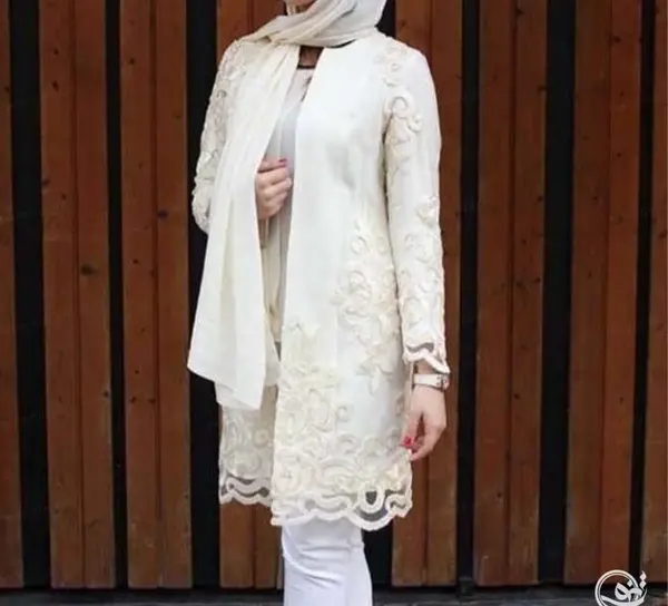 عکس مدل مانتو برای عقد محضری