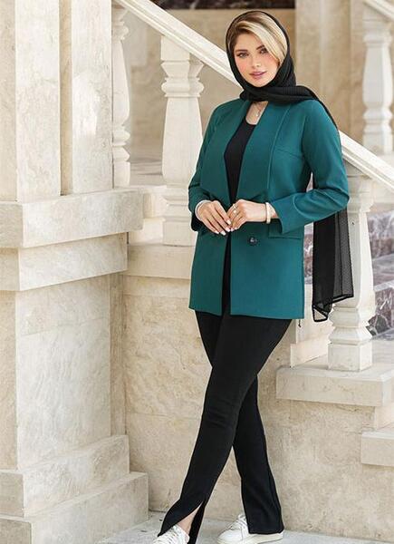 عکس مدل مانتو پارچه غواصی