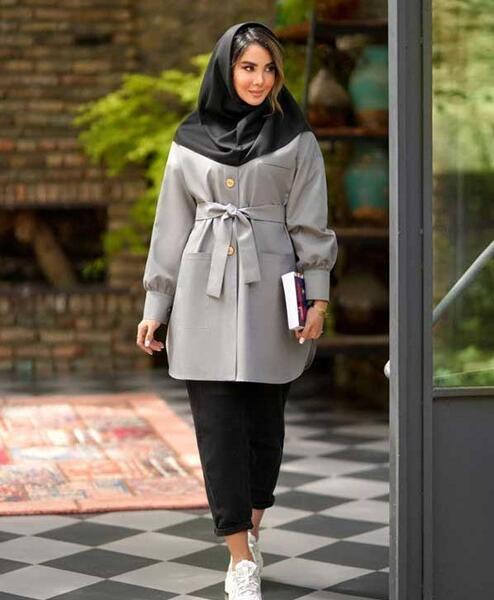 عکس مدل مانتو پارچه غواصی