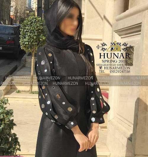 عکس مدل مانتو فون کوتاه