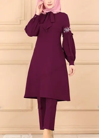 عکس مدل مانتو فون دار ساده