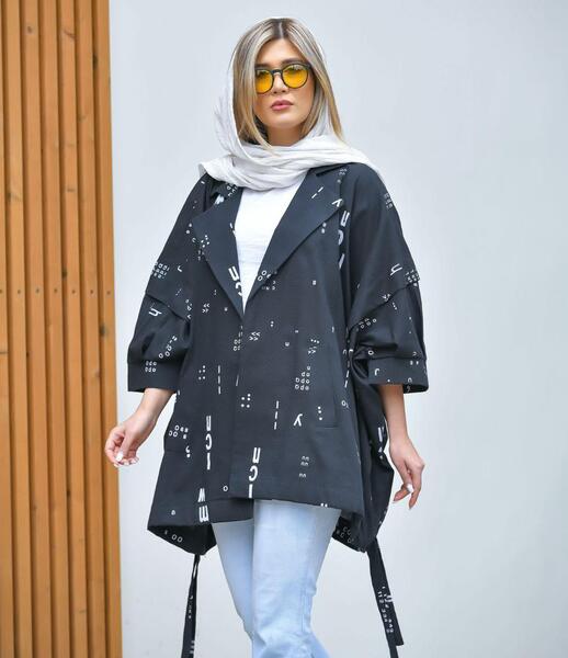 عکس مدل مانتو فری سایز کوتاه