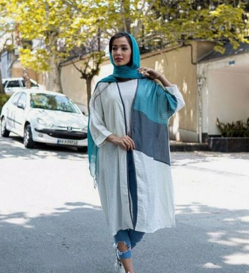 عکس مدل مانتو فری سایز کوتاه