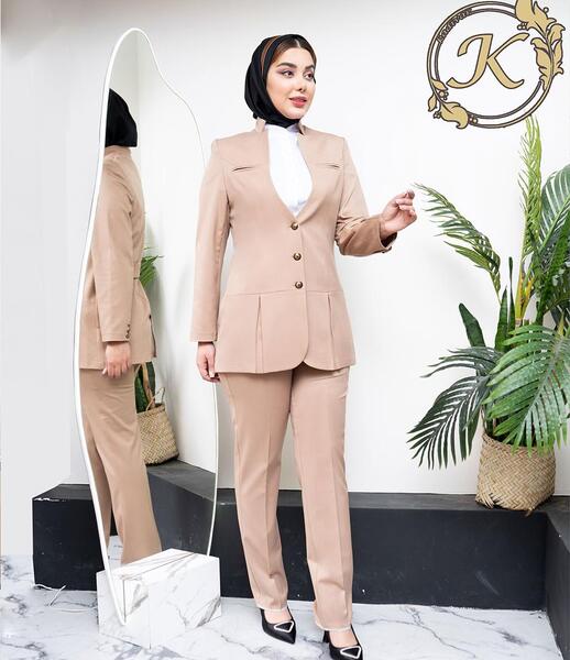 عکس مدل مانتو فرم اداری ساده