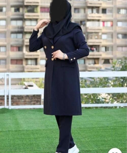 عکس مدل مانتو فرم اداری ساده