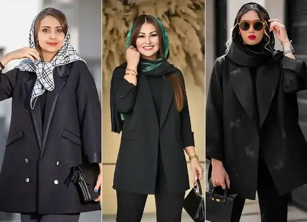 عکس مدل مانتو کتی مشکی