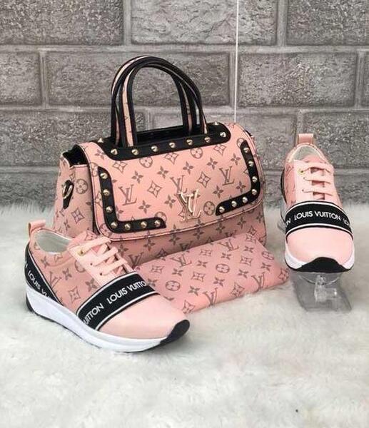 عکس کیف و کفش ست اسپرت دخترانه