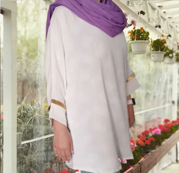 عکس مدل مانتو کوتاه جلو بسته
