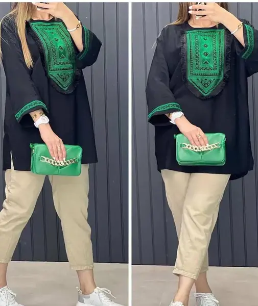 عکس مدل مانتو کوتاه اسپرت ۱۴۰۰