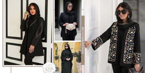 عکس مدل مانتو کوتاه اسپرت دخترانه مشکی