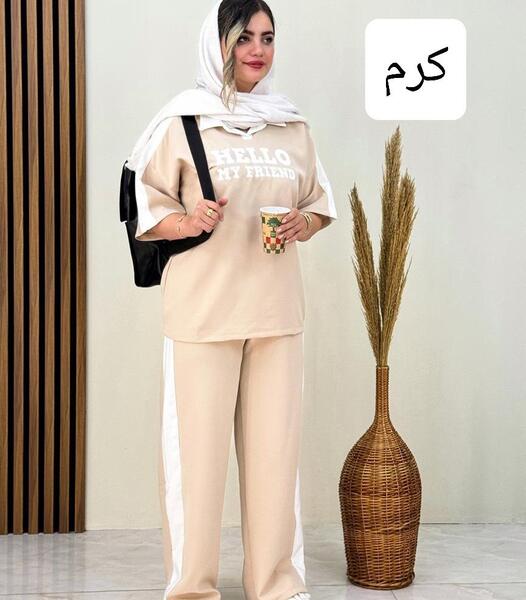 عکس ست تیشرت و شلوار اسپرت دخترانه