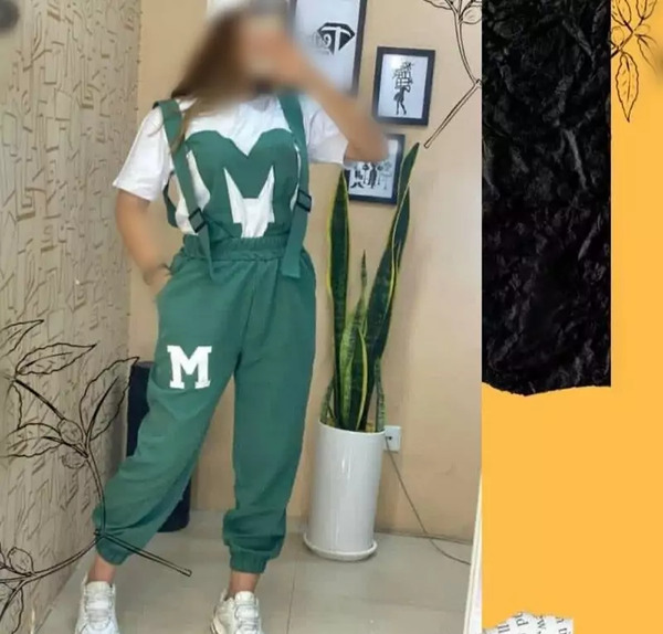 عکس ست تیشرت شلوار اسپرت دخترانه