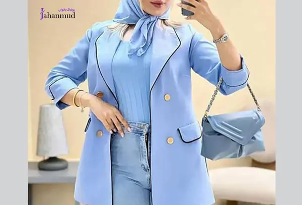 عکس مدل مانتو کتی اسپرت بلند