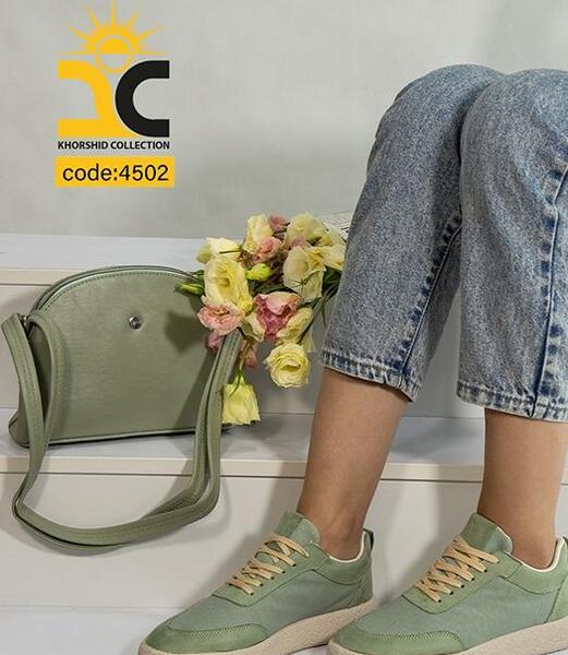 عکس ست کیف و کفش اسپرت دخترانه برای مدرسه
