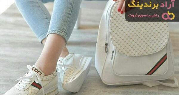 عکس کیف و کفش ست اسپرت دخترانه برای مدرسه