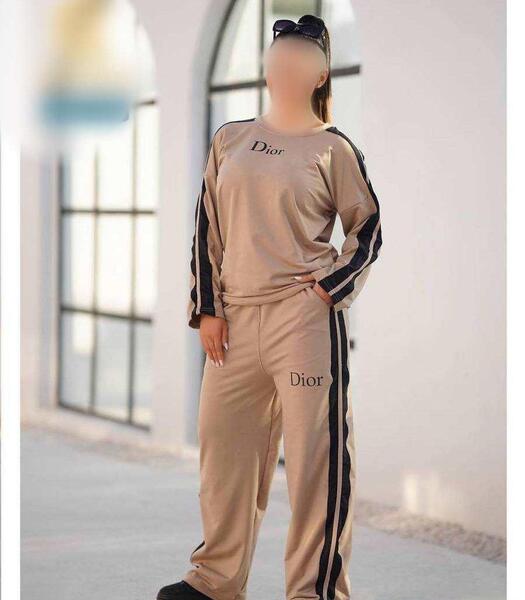 عکس ست بلوز شلوار دخترانه اسپرت زمستانی