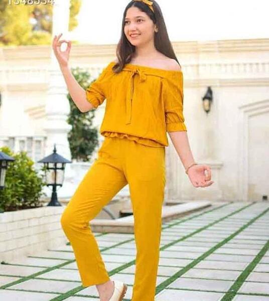 عکس ست بلوز شلوار دخترانه اسپرت تابستانی