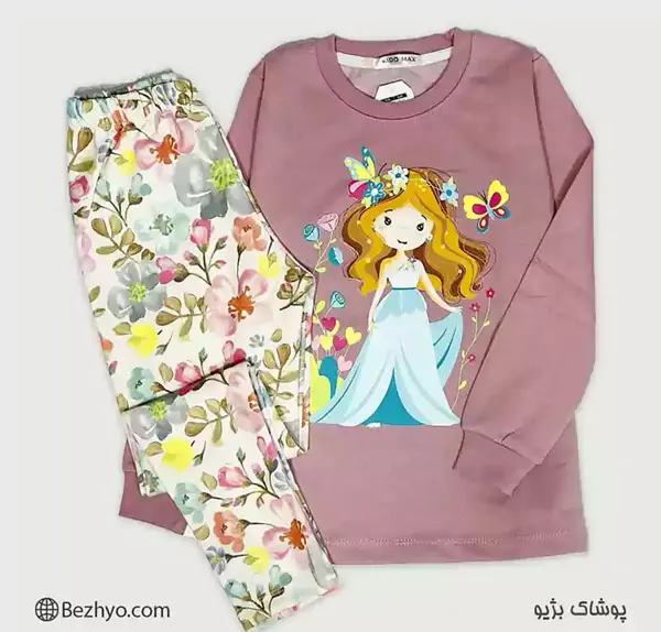 عکس ست بلوز شلوار دخترانه اسپرت بچه گانه