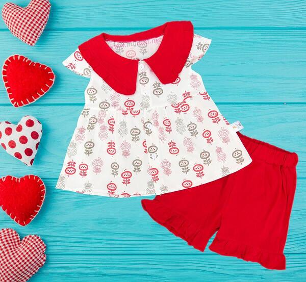 عکس ست تیشرت و شلوار دخترانه اسپرت دیجی کالا