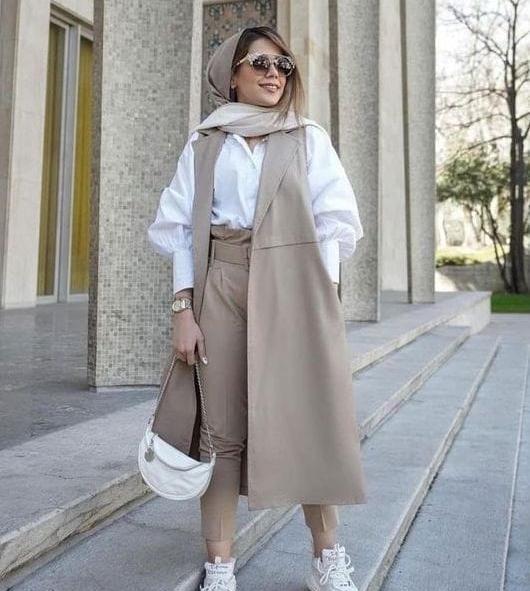 عکس لباس ست دخترانه اسپرت بیرونی
