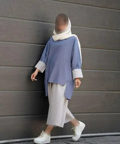 عکس مدل مانتو کیمونو جلو بسته