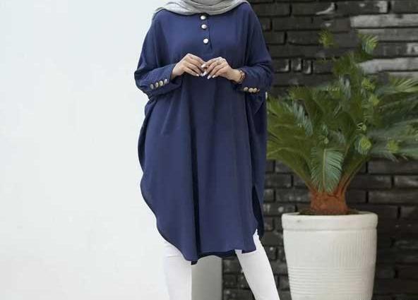 عکس مدل مانتو کیمونو جلو بسته