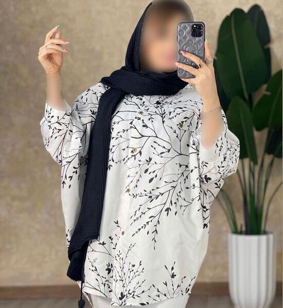 عکس مدل مانتو کیمونو کرپ