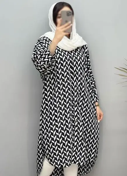 عکس مدل مانتو کیمونو ابروبادی
