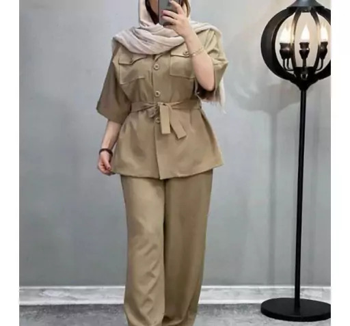 عکس ست مانتو و شلوار دخترانه جدید