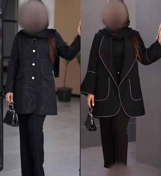 عکس مدل مانتو کرپ باربی دخترانه