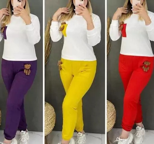 عکس بلوز شلوار ست دخترانه جدید