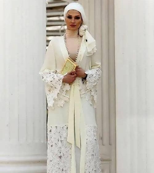 عکس مدل مانتو گیپور مجلسی ۲۰۲۰