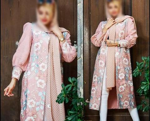 عکس مدل مانتو گیپور و ساتن