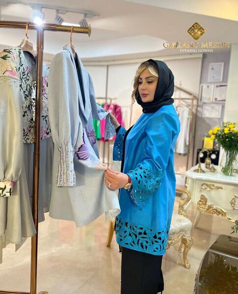عکس مدل مانتو گیپور مجلسی