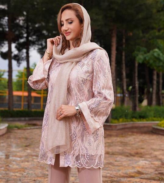 عکس مدل مانتو گیپور مجلسی