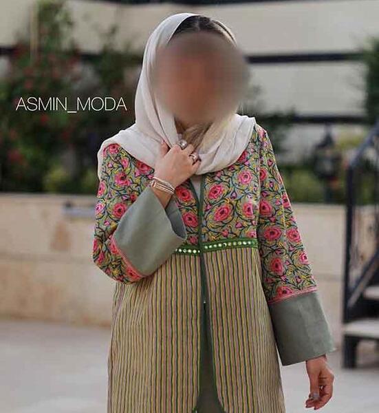 عکس مدل مانتو گیپور مشکی مجلسی