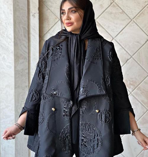عکس مدل مانتو گیپور کتی