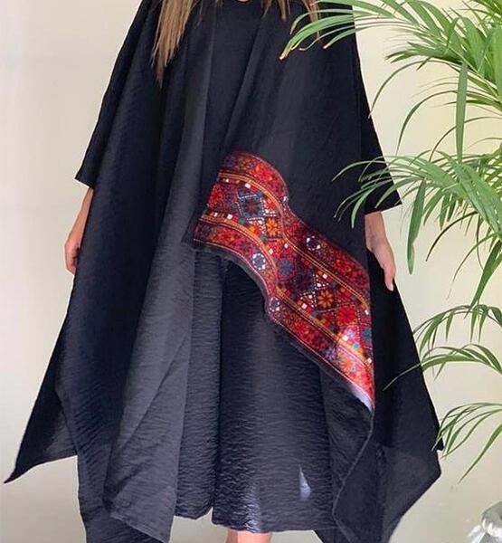 عکس مدل مانتو گشاد مشکی