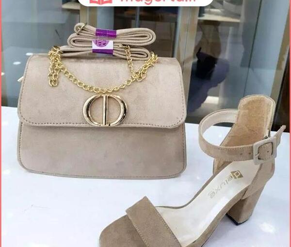 عکس ست کیف و کفش مجلسی دخترانه