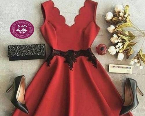 عکس ست لباس مجلسی با کفش دخترانه